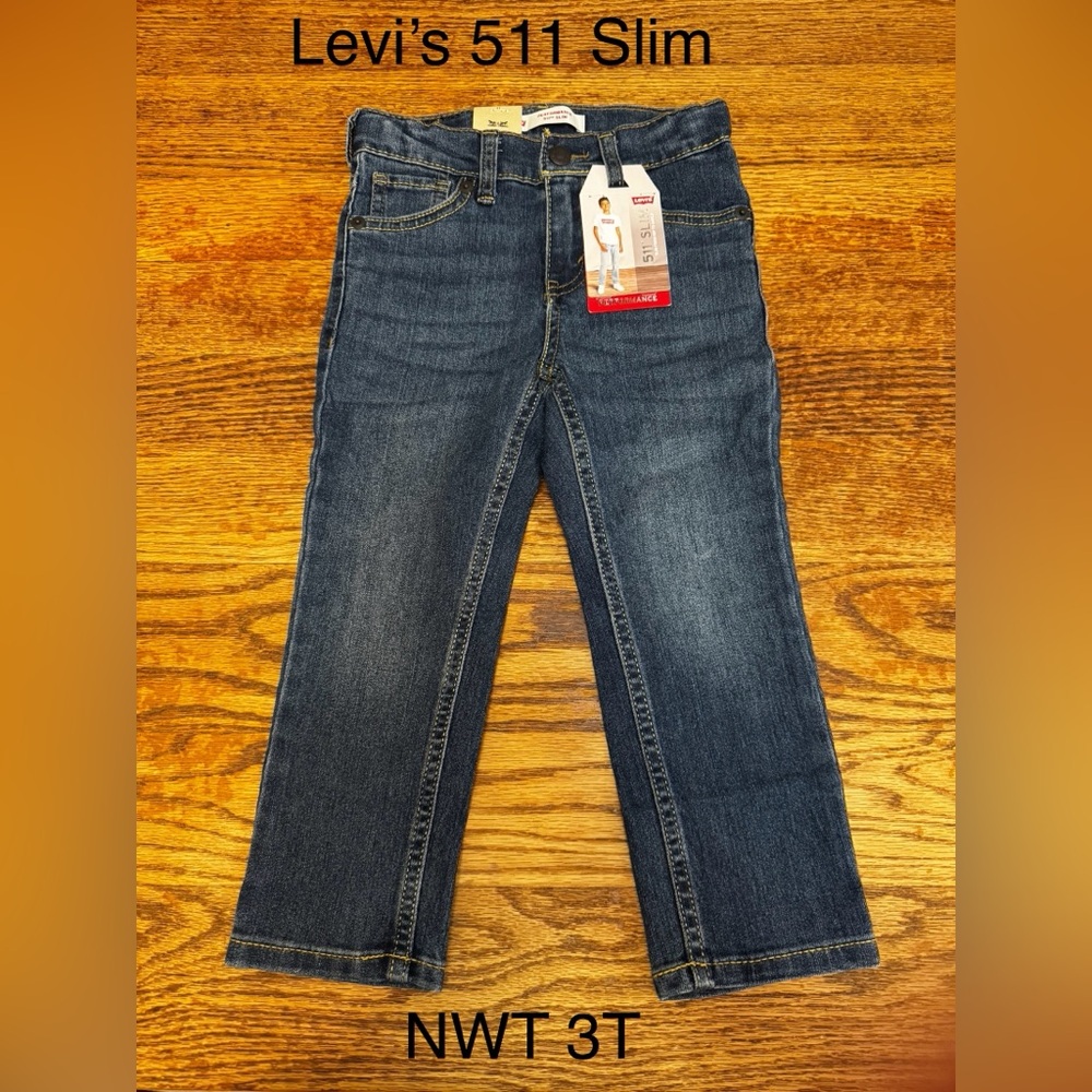 Toddler Boy Levi 511 Slim-NWT-3T